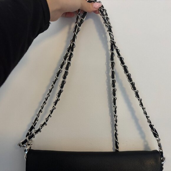 Zadig & Voltaire rock clutch bag with two chain detailing - Picture 4 of 10